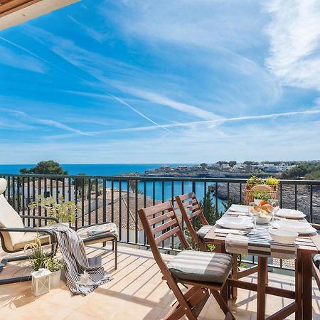 New! Apartment Harmonia, Front Sea View, Cala Marsal Beach 300M Puerto Colom Exterior foto