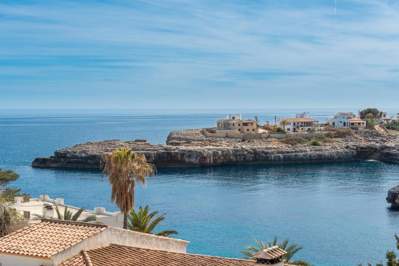 New! Apartment Harmonia, Front Sea View, Cala Marsal Beach 300M Puerto Colom Exterior foto