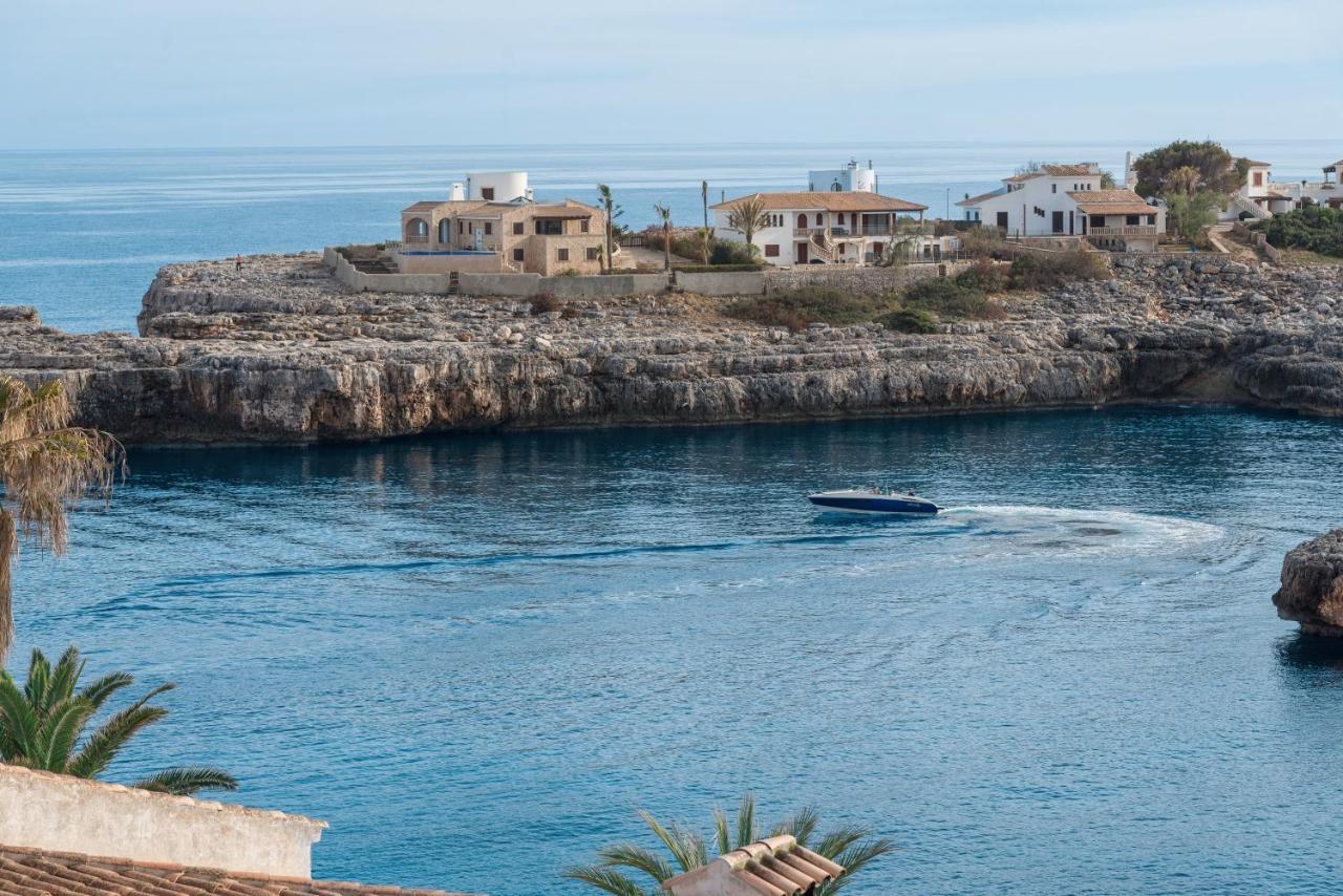 New! Apartment Harmonia, Front Sea View, Cala Marsal Beach 300M Puerto Colom Exterior foto
